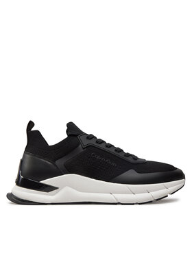 Calvin Klein Calvin Klein Αθλητικά Low Top Lace Up Mix HM0HM00918 Μαύρο