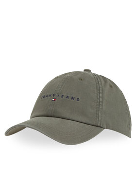 Tommy Jeans Tommy Jeans Șapcă Tjm Linear Washed Cap AM0AM13355 Verde