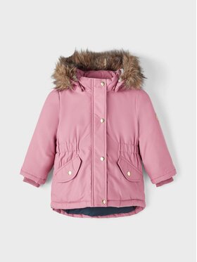 NAME IT NAME IT Kurtka zimowa 13216492 Różowy Regular Fit