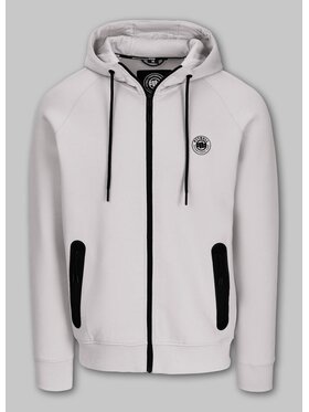 PITBULL PITBULL Bluza Bluza męska rozpinana z kapturem DOGWOOD XXL Biały Regular Fit