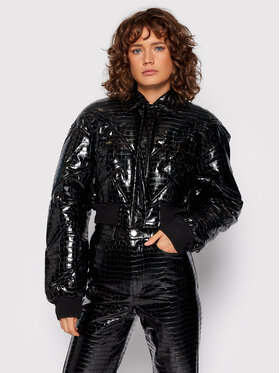 ROTATE ROTATE Яке бомбър Rosa Bomber Jacket RT549 Черен Regular Fit
