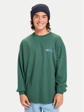 Quiksilver Quiksilver Hosszú ujjú Hw Hollow Coves EQYZT08202 Zöld Comfort Fit