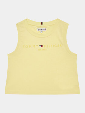 Tommy Hilfiger Tommy Hilfiger Top KG0KG07262 M Žltá Regular Fit