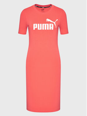 Puma Puma Ежедневна рокля Essentials 848349 Розов Slim Fit