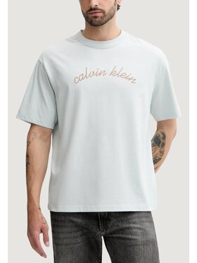 Calvin Klein Jeans Calvin Klein Jeans T-shirt SS CENTER CHAIN STIT Blu Casual Fit