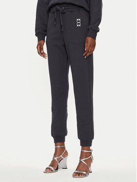 PINKO Pinko Spodnie dresowe Felpa 100371 A23C Granatowy Regular Fit