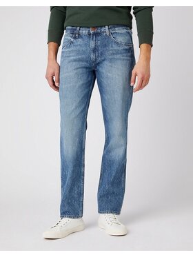 Wrangler Wrangler Jeansy GREENSBORO Niebieski Straight Fit