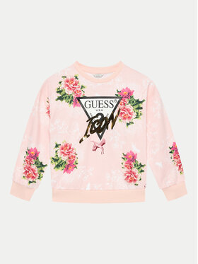 Guess Guess Majica dugih rukava J4YQ02 KA6R3 Ružičasta Regular Fit