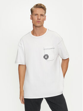 Converse Converse Футболка Sketch 10027256-A04 Білий Standard Fit