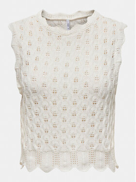 ONLY ONLY Bluse Luna 15291602 Écru Regular Fit