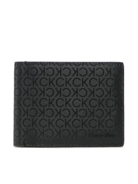Calvin Klein Calvin Klein Velká pánská peněženka Ck Elevated Trifold 10Cc W/Coin K50K510613 Černá