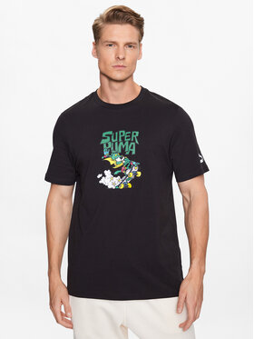 Puma Puma T-shirt Classics 539460 Nero Regular Fit
