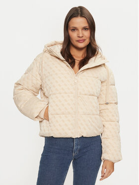 Guess Guess Μπουφάν μεταβατικό Daisy W4BL36 WGJZ0 Μπεζ Regular Fit