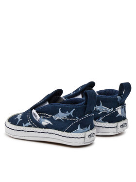 Vans Tenis Superge Slip-On V Crib VN000CRUBER1 Modra