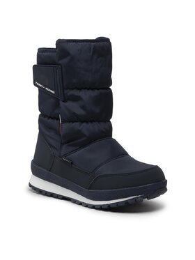 Tommy Hilfiger Tommy Hilfiger Śniegowce Snow Bootie T3B6-32546-1485 S Granatowy