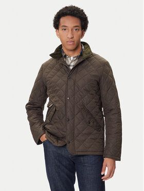 Barbour Barbour Μπουφάν μεταβατικό Chelsea MQU0006OL51 Πράσινο Regular Fit