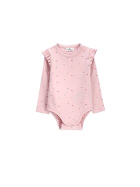 Coccodrillo Coccodrillo Body dziecięce ZC6112102FGN-033 Różowy Regular Fit