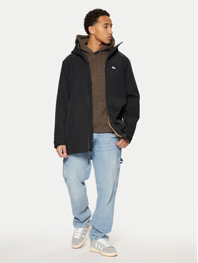 Quiksilver Parka Overcast 3K EQYJK04087 Črna Regular Fit