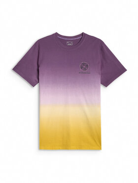 4F 4F T-Shirt WHEEL & WAVE Fioletowy Relaxed Fit