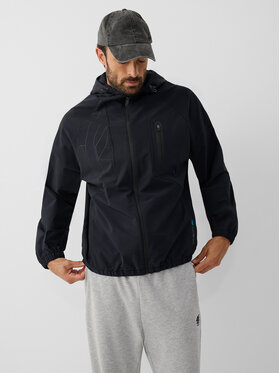 4F 4F Kurtka przejściowa IRON MODE Czarny Loose Fit