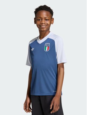 adidas adidas Koszulka techniczna 165852 Niebieski jasny Slim Fit
