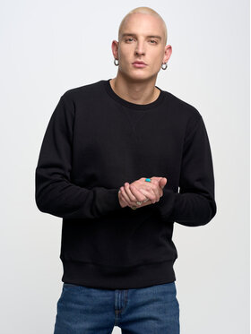 BIG STAR BIG STAR Bluza marltones_906 Czarny Basic Fit