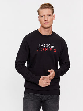 Jack&Jones Jack&Jones Majica dugih rukava 12244404 Crna Standard Fit