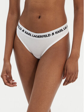 KARL LAGERFELD KARL LAGERFELD Kalhotky string A1W47008 Bílá