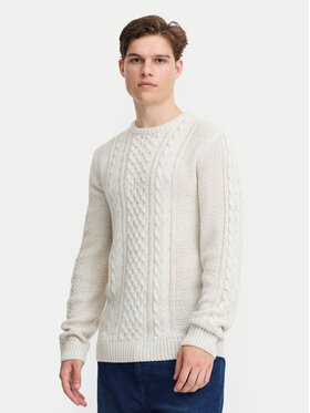 Blend Blend Πουλόβερ 20717439 Εκρού Regular Fit