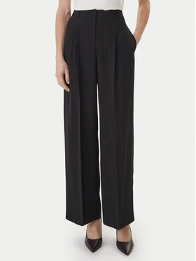 BOSS BOSS Текстилни панталони Tiana4 50554101 Черен Relaxed Fit