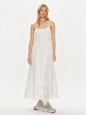 ONLY ONLY Φόρεμα καλοκαιρινό Lou 15313166 Λευκό Regular Fit