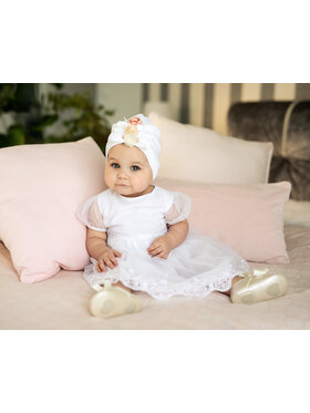 SLY SLY Sukienka 1/SMM/05A Biały Comfortable Fit