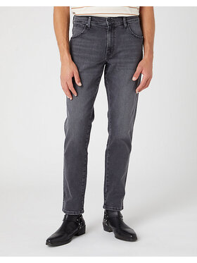 Wrangler Wrangler Jeansy RIVER Szary Straight Fit