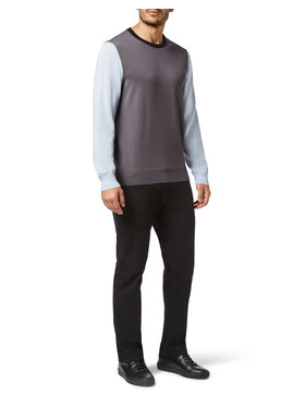 Billionaire Billionaire Longsleeve 12367 Szary Regular Fit