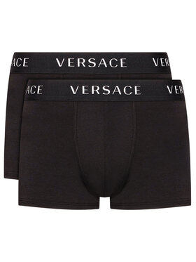 Versace Versace Komplektas: 2 poros trumpikių Parigamba AU04020 Juoda
