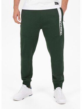 PITBULL PITBULL Spodnie dresowe Spodnie Zielony Regular Fit