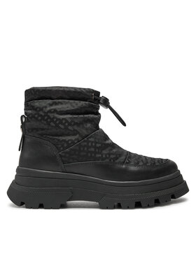 BOSS Boss Polokozačky Foster Bootie CBBNY 50523505 Černá