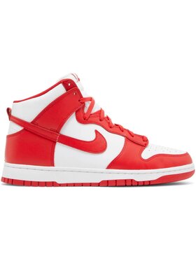 Nike Nike Sneakersy Dunk High University Red Czerwony