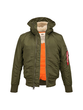 Alpha Industries Alpha Industries Kurtka bomber AI.158104-257 Zielony Vintage Fit