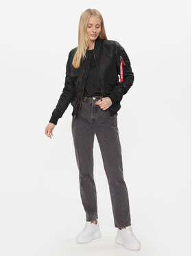 Alpha Industries Alpha Industries Μπόμπερ μπουφάν MA-1 VF 59 133009 Μαύρο Regular Fit