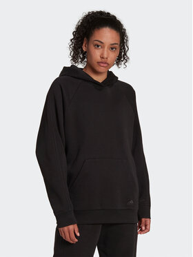 adidas adidas Sweatshirt ALL SZN Fleece HC8823 Schwarz Loose Fit