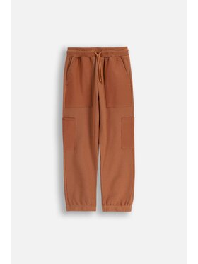 Coccodrillo Coccodrillo Teplákové nohavice ZC5120103YBK-018 Hnedá Regular Fit