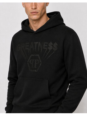 PHILIPP PLEIN PHILIPP PLEIN Mikina 25951 Čierna Regular Fit