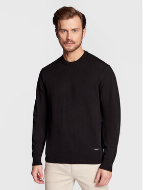 Calvin Klein Calvin Klein Пуловер K10K111248 Черен Regular Fit
