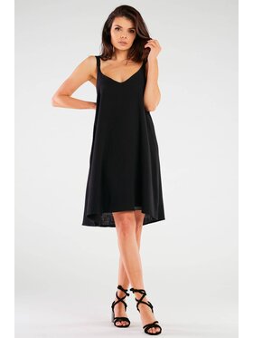 Infinite You Infinite You Sukienka M261 Czarny Basic Fit