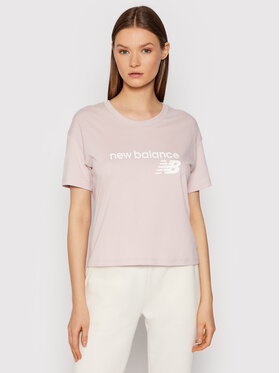 New Balance New Balance T-shirt WT03805 Rose Relaxed Fit