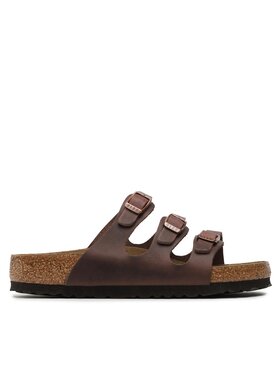 Birkenstock Birkenstock Klapki Florida 53901 Brązowy