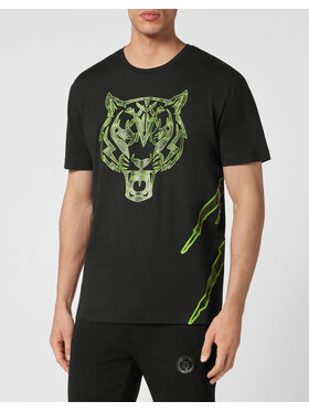 Plein Sport Plein Sport T-Shirt 8219 Czarny Regular Fit