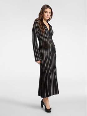 Elena Mirò Elena Mirò Abito da cocktail 7600Z000106N0A1 Nero A-Line Fit