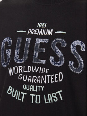 Guess T-shirt M3BI41 K8FQ4 Crna Regular Fit